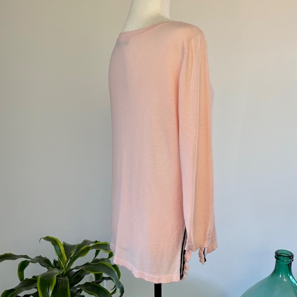 ** SOLD ** Ralph Lauren lightweight side slit sweater - Sz M - Picture 5 of 10